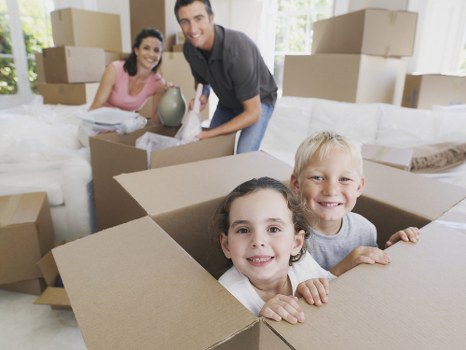 Man and van moving boxes in Richmond upon Thames
