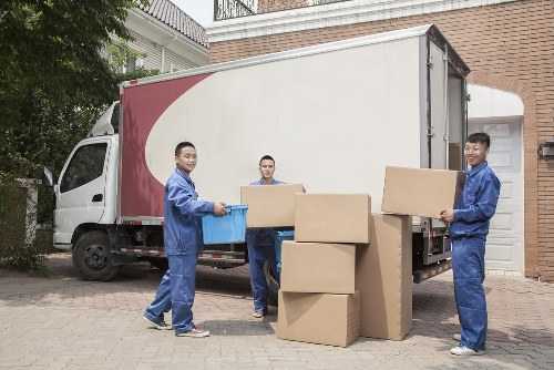 Removal van ready for a residential move in Richmond upon Thames