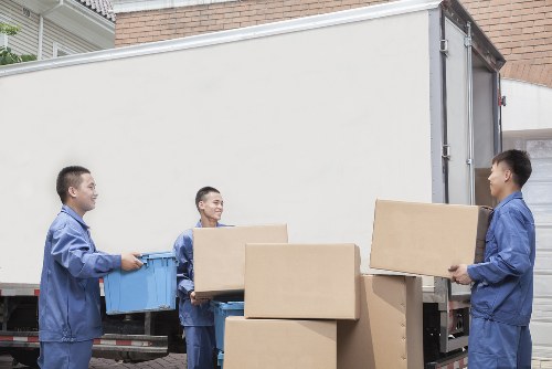 Low-carbon van carrying furniture for reuse and responsible disposal