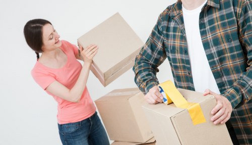 Professional removal team preparing a move in Richmond upon Thames