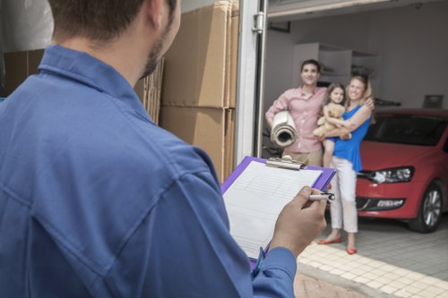 Man and van moving boxes in Richmond upon Thames