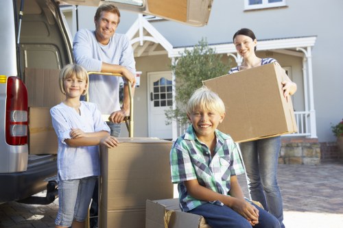 Packing and loading a hired removal truck safely