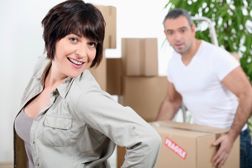 Local moving van prepared for house removals in Richmond upon Thames
